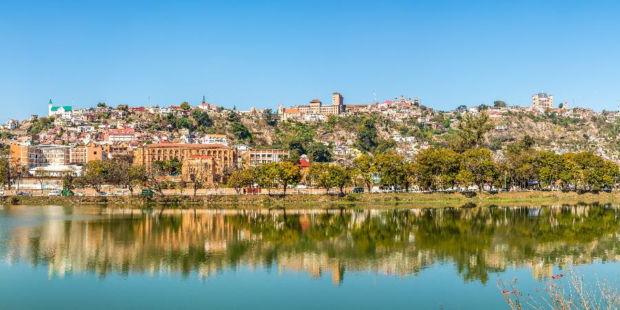 Il panorama di Antananarivo